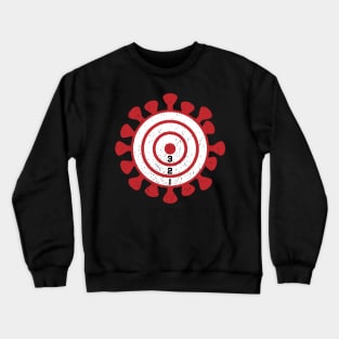 Quarantine Birthday Party Target Board Halloween Crewneck Sweatshirt